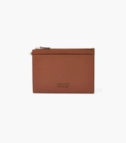 Marc Jacobs The Leather Small Wristlet ARGAN OIL -Fashion Store MJI 2S3SMP036S01 212 F8F8F8 1 1 ALT4