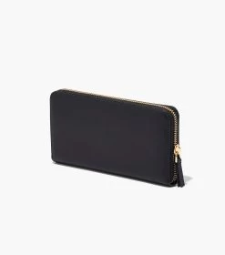 Marc Jacobs The J Marc Continental Wallet BLACK -Fashion Store MJI 2S3SMP080S01 001 F8F8F8 1 1 ALT1
