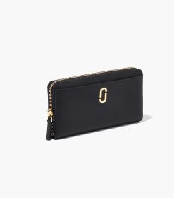 Marc Jacobs The J Marc Continental Wallet BLACK -Fashion Store MJI 2S3SMP080S01 001 F8F8F8 1 1 ALT2