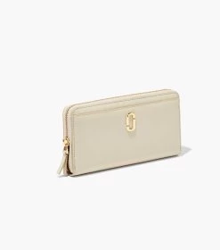 Marc Jacobs The J Marc Continental Wallet CLOUD WHITE -Fashion Store MJI 2S3SMP080S01 123 F8F8F8 1 1 ALT2