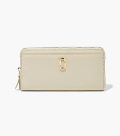 Marc Jacobs The J Marc Continental Wallet CLOUD WHITE -Fashion Store MJI 2S3SMP080S01 123 F8F8F8 1 1 MAIN 1