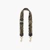 Marc Jacobs The Outline Logo Webbing Strap BLACK/SILVER -Fashion Store MJI 2S3SST001S02 007 F8F8F8 1 1 MAIN 4