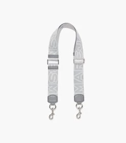 Marc Jacobs The Outline Logo Webbing Strap WOLF GREY MULTI -Fashion Store MJI 2S3SST001S02 046 F8F8F8 1 1 MAIN 3