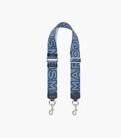 Marc Jacobs The Outline Logo Webbing Strap BLUE SEA MULTI -Fashion Store MJI 2S3SST001S02 455 F8F8F8 1 1 MAIN 1