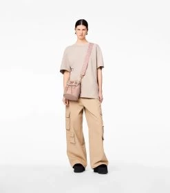 Marc Jacobs The Outline Logo Webbing Strap ROSE MULTI -Fashion Store MJI 2S3SST001S02 695 F8F8F8 1 1 ALT2