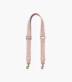 Marc Jacobs The Thin Outline Logo Webbing Strap ROSE MULTI -Fashion Store MJI 2S3SST002S02 695 F8F8F8 1 1 MAIN 2
