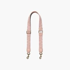 Marc Jacobs The Thin Outline Logo Webbing Strap ARGAN OIL MULTI -Fashion Store MJI 2S3SST002S02 695 F8F8F8 1 1 MAIN 3