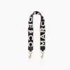 Marc Jacobs The Logo Webbing Strap BLACK/WHITE -Fashion Store MJI 2S3SST013S02 005 F8F8F8 1 1 MAIN
