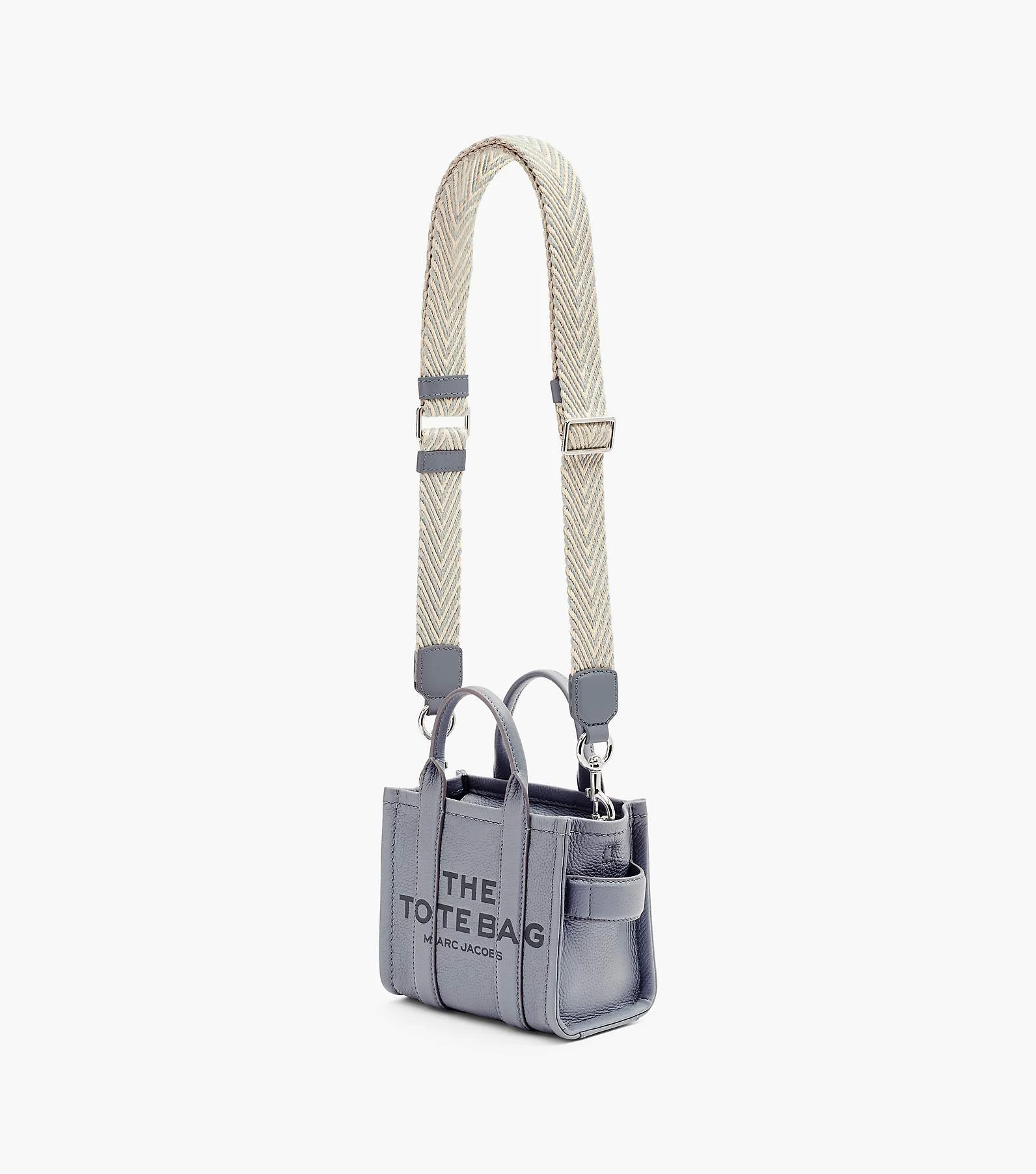 Marc Jacobs The Thin Arrow Webbing Strap WOLF GREY MULTI 5 Marc Jacobs The Thin Arrow Webbing Strap WOLF GREY MULTI - Image 3