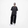Marc Jacobs The Monogram Big T-Shirt BLACK/CHARCOAL