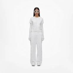 Marc Jacobs The Monogram Baby Tee EGGSHELL/OPTIC WHITE