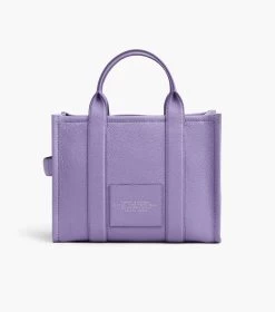 Marc Jacobs The Leather Medium Tote Bag LAVENDER 37 Marc Jacobs The Leather Medium Tote Bag LAVENDER -Fashion Store MJI H004L01PF21 530 F8F8F8 1 1 ALT3