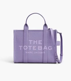 Marc Jacobs The Leather Medium Tote Bag LAVENDER 34 Marc Jacobs The Leather Medium Tote Bag LAVENDER -Fashion Store MJI H004L01PF21 530 F8F8F8 1 1 MAIN 1