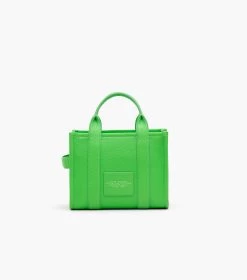 Marc Jacobs The Leather Small Tote Bag APPLE -Fashion Store MJI H009L01SP21 348 F8F8F8 1 1 ALT3