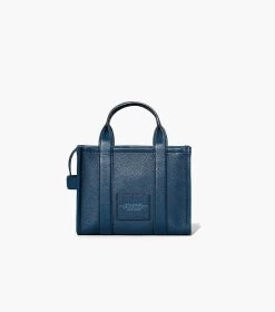 Marc Jacobs The Leather Small Tote Bag BLUE SEA -Fashion Store MJI H009L01SP21 426 F8F8F8 1 1 ALT5