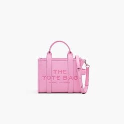 Marc Jacobs The Leather Small Tote Bag ROSE -Fashion Store MJI H009L01SP21 691 F8F8F8 1 1 MAIN 5