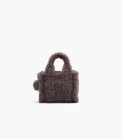 Marc Jacobs The Teddy Mini Tote Bag GREY -Fashion Store MJI H011M12FA22 051 F8F8F8 1 1 ALT3