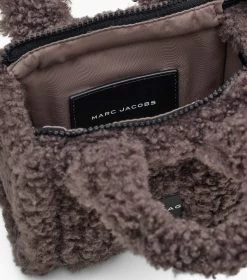 Marc Jacobs The Teddy Mini Tote Bag GREY -Fashion Store MJI H011M12FA22 051 F8F8F8 1 1 ALT5