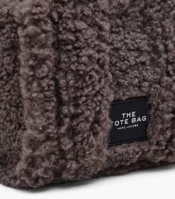 Marc Jacobs The Teddy Mini Tote Bag GREY -Fashion Store MJI H011M12FA22 051 F8F8F8 1 1 ALT6