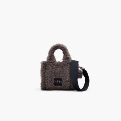 Marc Jacobs The Teddy Mini Tote Bag GREY -Fashion Store MJI H011M12FA22 051 F8F8F8 1 1 MAIN 3