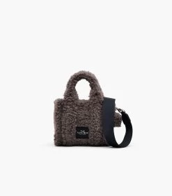 Marc Jacobs The Teddy Mini Tote Bag GREY -Fashion Store MJI H011M12FA22 051 F8F8F8 1 1 MAIN 4