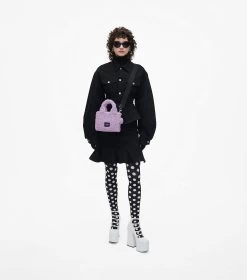Marc Jacobs The Teddy Mini Tote Bag LILAC -Fashion Store MJI H011M12FA22 533 F8F8F8 1 1 ALT1