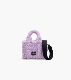 Marc Jacobs The Teddy Mini Tote Bag LILAC -Fashion Store MJI H011M12FA22 533 F8F8F8 1 1 MAIN 2