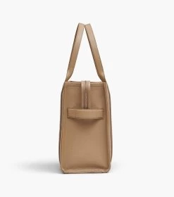 Marc Jacobs The Leather Large Tote Bag CAMEL -Fashion Store MJI H020L01FA21 230 F8F8F8 1 1 ALT2