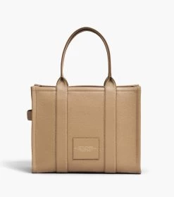 Marc Jacobs The Leather Large Tote Bag CAMEL -Fashion Store MJI H020L01FA21 230 F8F8F8 1 1 ALT3
