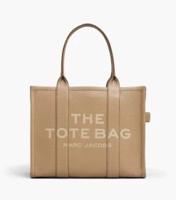 Marc Jacobs The Leather Large Tote Bag CAMEL -Fashion Store MJI H020L01FA21 230 F8F8F8 1 1 MAIN 1
