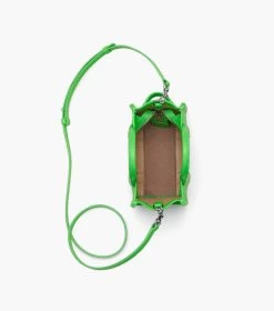 Marc Jacobs The Leather Mini Tote Bag APPLE -Fashion Store MJI H053L01RE22 348 F8F8F8 1 1 ALT4