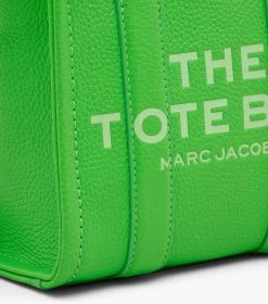 Marc Jacobs The Leather Mini Tote Bag APPLE -Fashion Store MJI H053L01RE22 348 F8F8F8 1 1 ALT5