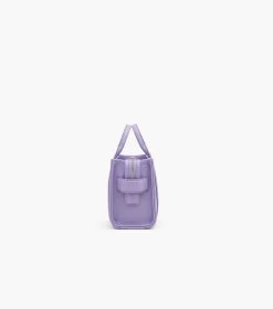 Marc Jacobs The Leather Mini Tote Bag LAVENDER -Fashion Store MJI H053L01RE22 530 F8F8F8 1 1 ALT2