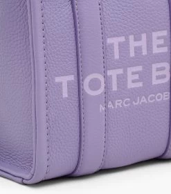 Marc Jacobs The Leather Mini Tote Bag LAVENDER -Fashion Store MJI H053L01RE22 530 F8F8F8 1 1 ALT5