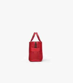 Marc Jacobs The Leather Mini Tote Bag TRUE RED -Fashion Store MJI H053L01RE22 617 F8F8F8 1 1 ALT2