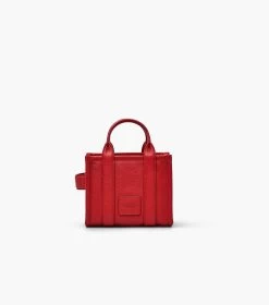 Marc Jacobs The Leather Mini Tote Bag TRUE RED -Fashion Store MJI H053L01RE22 617 F8F8F8 1 1 ALT3