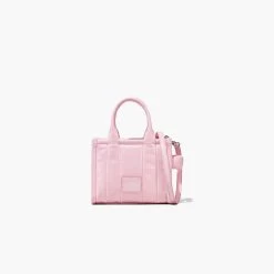 Marc Jacobs The Shiny Crinkle Leather Mini Tote WHITE -Fashion Store MJI H064L03FA22 685 F8F8F8 1 1 MAIN 1