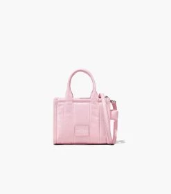 Marc Jacobs The Shiny Crinkle Leather Mini Tote BUBBLEGUM -Fashion Store MJI H064L03FA22 685 F8F8F8 1 1 MAIN 3