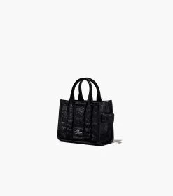 Marc Jacobs The Croc-Embossed Mini Tote Bag BLACK -Fashion Store MJI H089L01RE22 001 F8F8F8 1 1 ALT4
