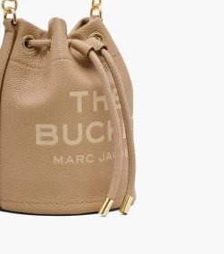 Marc Jacobs The Leather Bucket Bag CAMEL 33 Marc Jacobs The Leather Bucket Bag CAMEL -Fashion Store MJI H652L01PF22 230 F8F8F8 1 1 ALT5