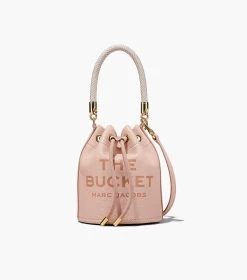 Marc Jacobs The Leather Bucket Bag ROSE -Fashion Store MJI H652L01PF22 624 F8F8F8 1 1 MAIN 7