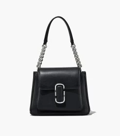Marc Jacobs The J Marc Chain Mini Satchel BLACK/SILVER 15 Marc Jacobs The J Marc Chain Mini Satchel BLACK/SILVER -Fashion Store MJI H708L01RE22 053 F8F8F8 1 1 ALT2