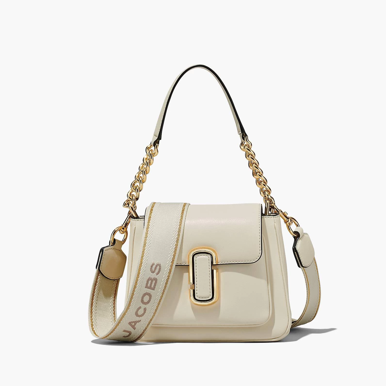Marc Jacobs The J Marc Chain Mini Satchel BLACK/SILVER 4 Marc Jacobs The J Marc Chain Mini Satchel BLACK/SILVER - Image 2
