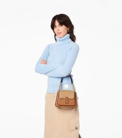 Marc Jacobs The Colorblock J Marc Chain Mini Satchel CATHAY SPICE MULTI -Fashion Store MJI H712L01RE22 225 F8F8F8 1 1 ALT1
