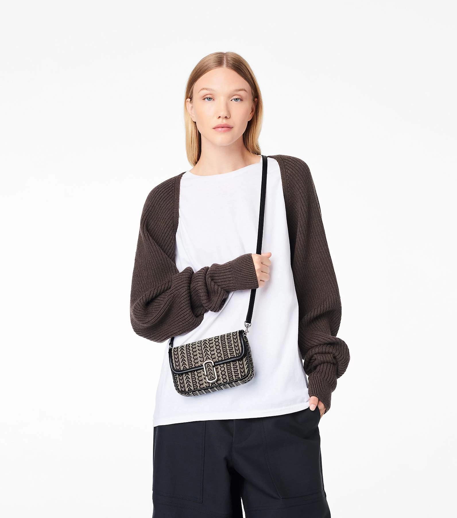 Marc Jacobs The Monogram J Marc Mini Bag BEIGE MULTI 7 Marc Jacobs The Monogram J Marc Mini Bag BEIGE MULTI - Image 5