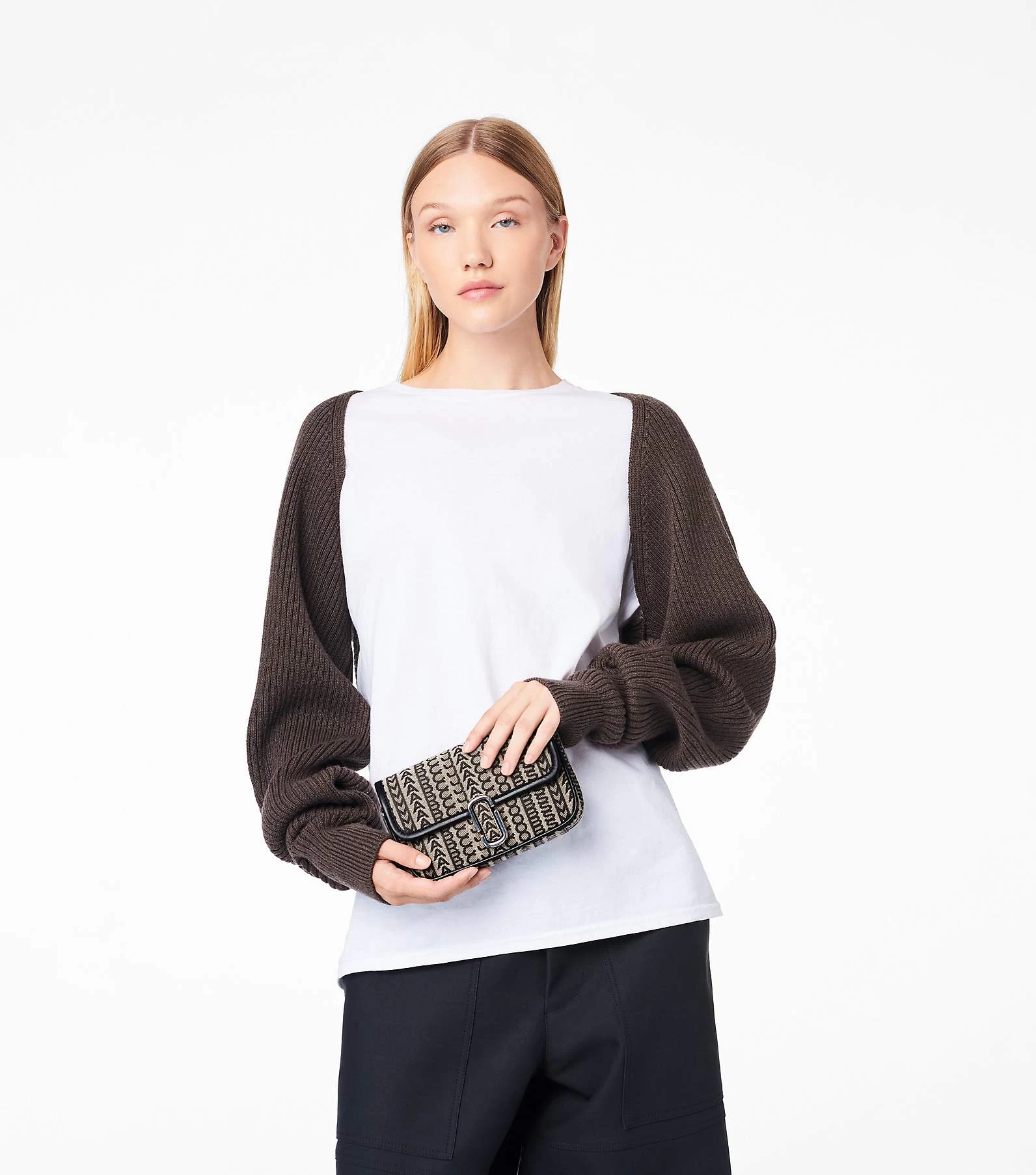 Marc Jacobs The Monogram J Marc Mini Bag BEIGE MULTI 10 Marc Jacobs The Monogram J Marc Mini Bag BEIGE MULTI - Image 8