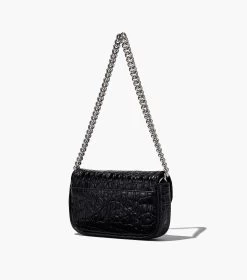 Marc Jacobs The Croc-Embossed J Marc Mini Bag BLACK 14 Marc Jacobs The Croc-Embossed J Marc Mini Bag BLACK -Fashion Store MJI H907L01RE22 001 F8F8F8 1 1 ALT2