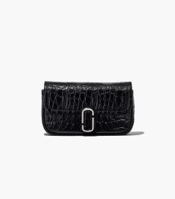 Marc Jacobs The Croc-Embossed J Marc Mini Bag BLACK 17 Marc Jacobs The Croc-Embossed J Marc Mini Bag BLACK -Fashion Store MJI H907L01RE22 001 F8F8F8 1 1 ALT5