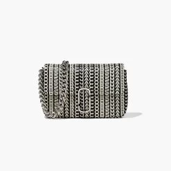 Marc Jacobs The Monogram Leather J Marc Shoulder Bag KHAKI