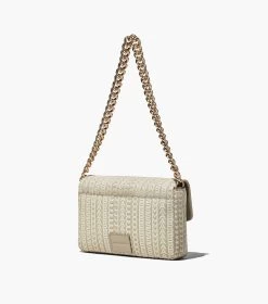 Marc Jacobs The Monogram Leather J Marc Shoulder Bag KHAKI -Fashion Store MJI H955L03FA22 223 F8F8F8 1 1 ALT2